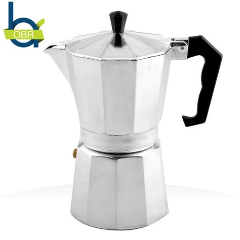 Obr 120ml240ml Aluminum Moka Coffee Pot French Pressure Machine Pot