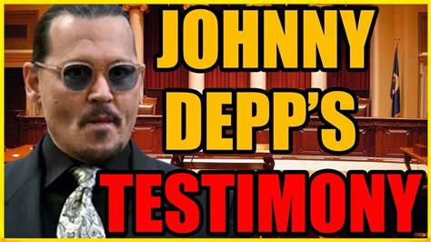 Johnny Depp Testifies Against Ex Wife Andy Dick Rescued Dp 1023 Youtube