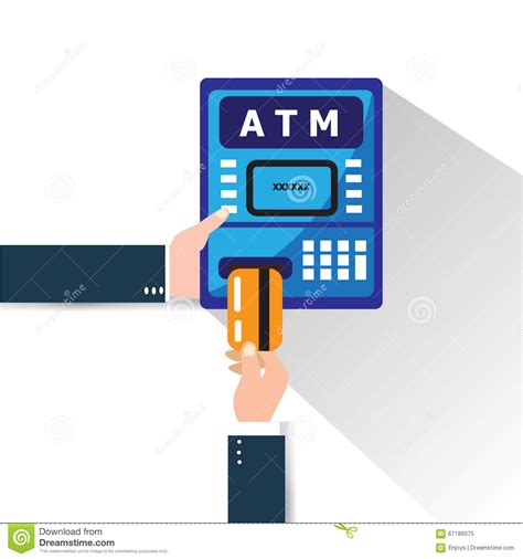 Lastly, credit card cash withdrawals are almost always limited to a set amount, called the cash credit limit — usually around $300 to $500. ATM Machine Money Deposit And Withdrawal. Payment Using Credit Card. Stock Illustration ...
