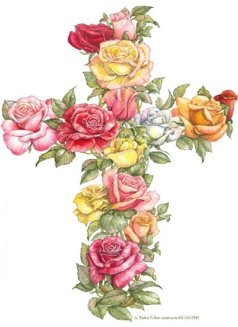 We did not find results for: Rose Cross by Parker Fulton | Cross art, Vintage easter ...