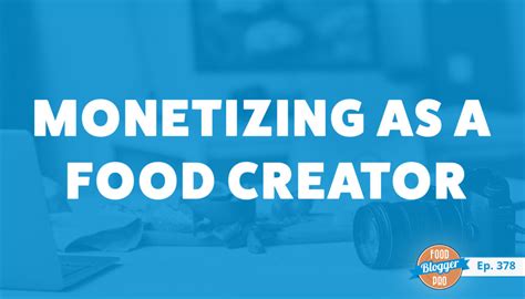 378 Monetizing As A Food Creator Through Digital Products Cookbooks