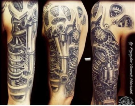 20 Biomechanical Tattoos Tattoofanblog