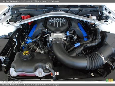 50 Liter Hi Po Dohc 32 Valve Ti Vct V8 Engine For The 2012 Ford