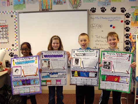 mrs helling s classroom friends matter biography poster project