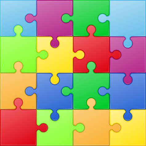Are you looking for emoji symbols you could copy and paste to another website or app? square puzzle vector illustration - Download Free Vectors ...