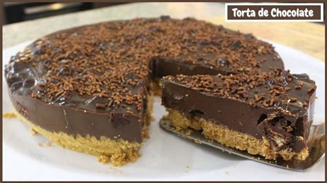 Torta De Chocolate Gelada Super F Cil R Pida E Deliciosa Youtube