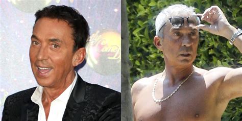 Dwts Bruno Tonioli Shows Off New Silver Hair While Going Shirtless In