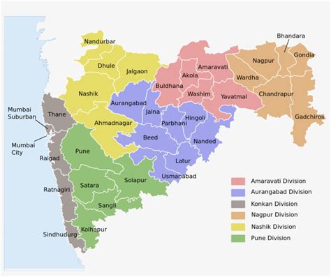 Maharashtra Political Map