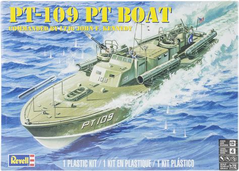 Plastic Model Kit Pt 109 Pt Boat 172