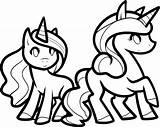 Coloring Pages Unicorn Cute Its Printable sketch template