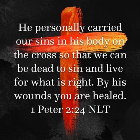 By whose cstripes ye were healed. 1 Peter 2:24 | Bible apps, 1 peter, Healing