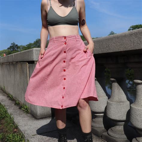 🌿picnic skirt 🌿 wicked cute 80 s 90 s does 50 s depop
