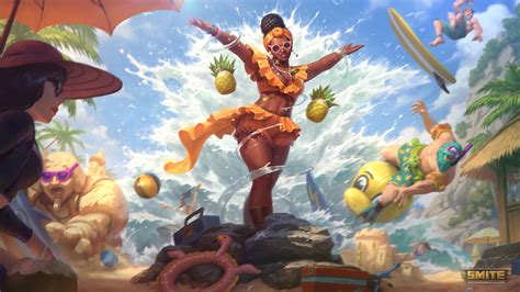 Yemoja 4k Hd Smite Wallpapers Hd Wallpapers Id 76806