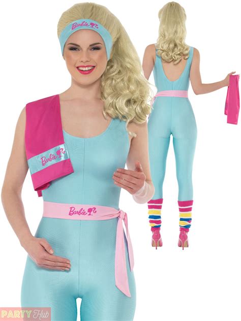 details about ladies barbie costume mens safari ken fancy dress adult novelty toy women outfit