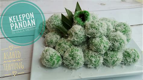 Cara Membuat Klepon Pandan Resep Dan Review Asahid Tehyung