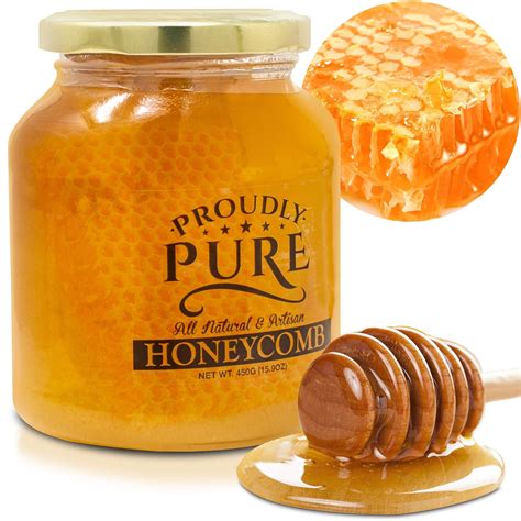 Proudly Pure All Natural Premium Real Raw Honeycomb