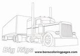 Semi Truck Drawing Images