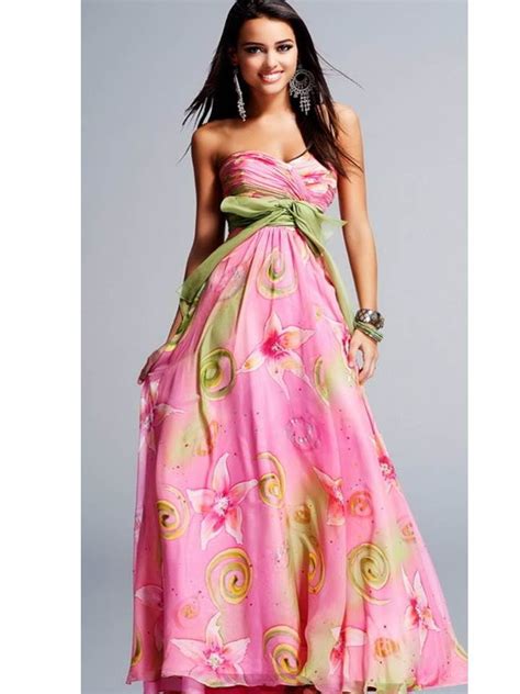 Sparkly Pink And Green Formal Dress Printed Prom Dresses Beautiful Free Hot Nude Porn Pic Gallery