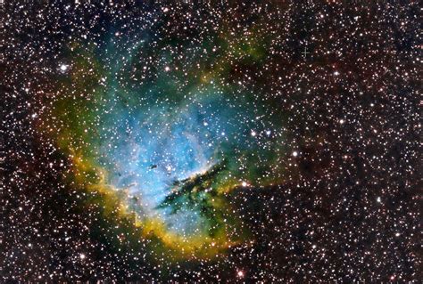 Astrophotography Diaries Of A Rookie Pacman Nebula