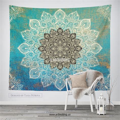 Boho Tapestry Mandala Tapestry Wall Hanging Bohemian Decor Bohochic