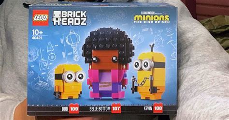 Brickfinder Lego Brickheadz Minions Belle Bottom 40421 Spotted In