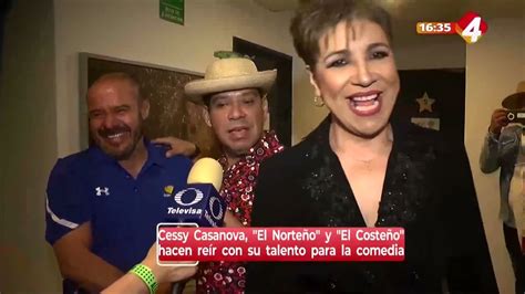 Cessy Casanova El Norteño Y El Costeño Juntos Youtube