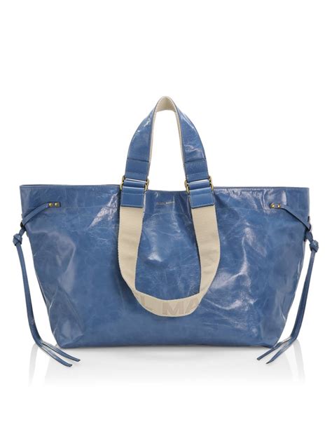 Isabel Marant Wardy Patent Leather Tote Bag We Select Dresses