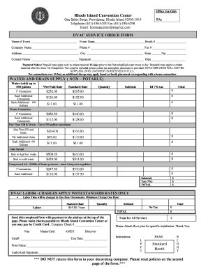 Use this work order template to document the work you've done and request payment. Printable hvac service forms free - Edit, Fill Out & Download Form Templates in PDF & Word ...