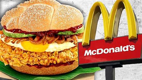 Thumbs up to the mcdonald's team on the nasi lemak burger. McD Singapura hidang Burger Nasi Lemak | Free Malaysia Today