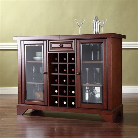 Maybe you would like to learn more about one of these? Crosley LaFayette Sliding Top Home Bar Cabinet in Vintage ...
