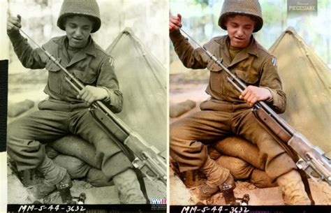 Incredible Colorized Photos Capture Life On The Front Lines Of Wwii