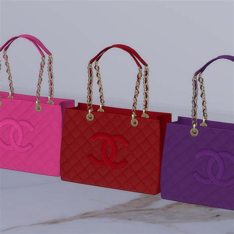 Platinumluxesims — Chanel Grand Shopping Tote Bag Vol2 Deco