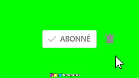 Fond Vert Bouton Sabonner Gratuit Free Download Subcribe Button