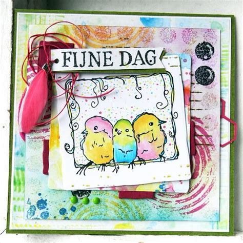 Marianne Design Clear Background Stamp Tinys Distressed