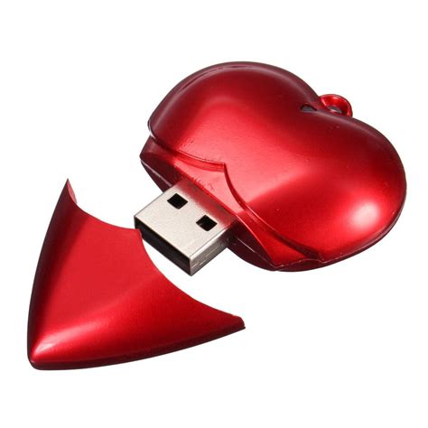 Usb Stick Memory Stick 20 16gb Heart Shape In Usb Flash Drives From