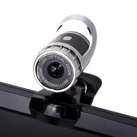 Usb 20 Pro Optical Zoom Webcam Computer Pc Laptop Web Camera 360°clip