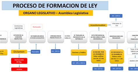 El Proceso De Formación De Ley