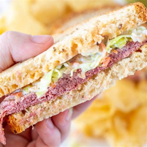 The 10 recipe ideas featured here take the corned beef and spiced onions naan bread sandwich is one of the recipes featured on this page. Gluten Free Corned Beef Sandwich with Homemade Russian ...