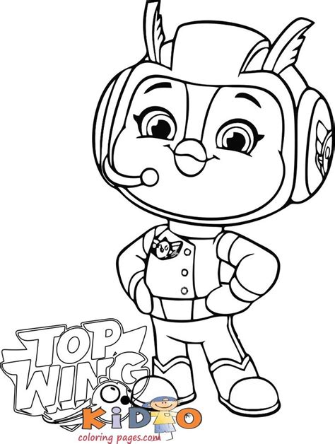Free printable penny brawl stars coloring pages. Penny Top Wing coloring in pages for kids print out | Kids ...