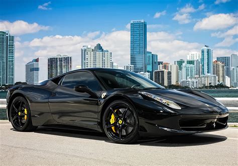 Ferrari 458 Black Wallpaper Mister Wallpapers