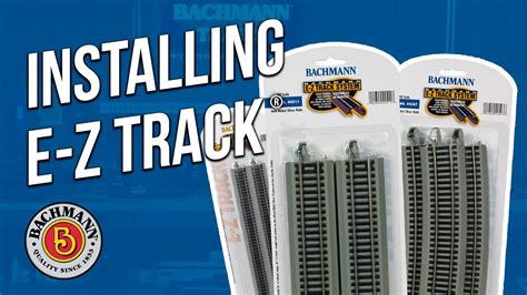 How To Install Bachmann Ho And N Scale E Z Track Youtube