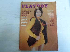 Playboy October Playboys Bunnies Black Brown White Sharon Johansen Ebay