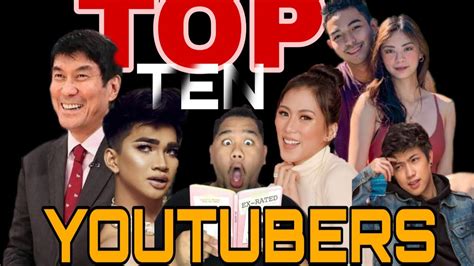 top 10 highest paid filipino youtuber 2020 vlogger youtube pinakamayaman na sa pilipinas