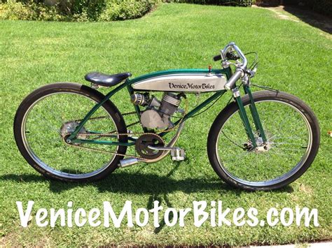 1936 Schwinn Motorized Bicycle Piston Bike Motored Moped Board