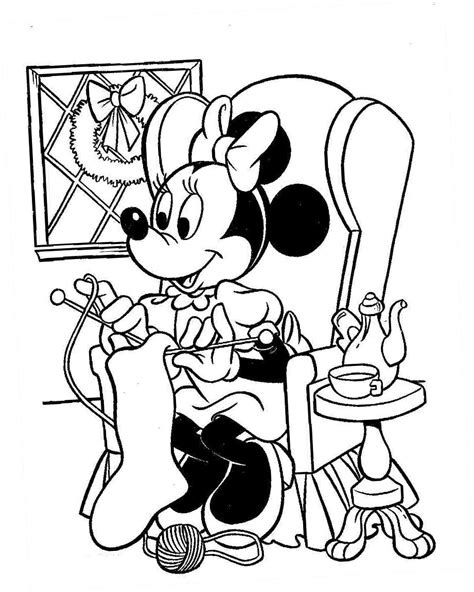 The coloring pages that feature minnie mouse are also mostly popular among small girls. MINNIE MOUSE DISNEY CHRISTMAS COLORING