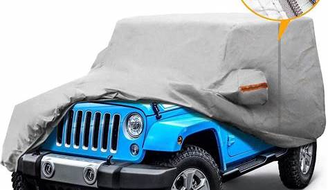 Big Ant Car Cover, 100% Waterproof Car Cover for Jeep Wrangler 2 Door