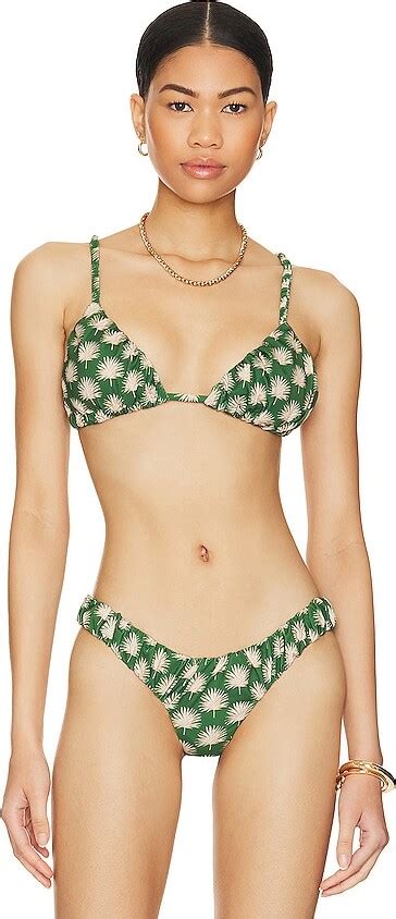 Caroline Constas Stacia Bikini Top ShopStyle Swimwear