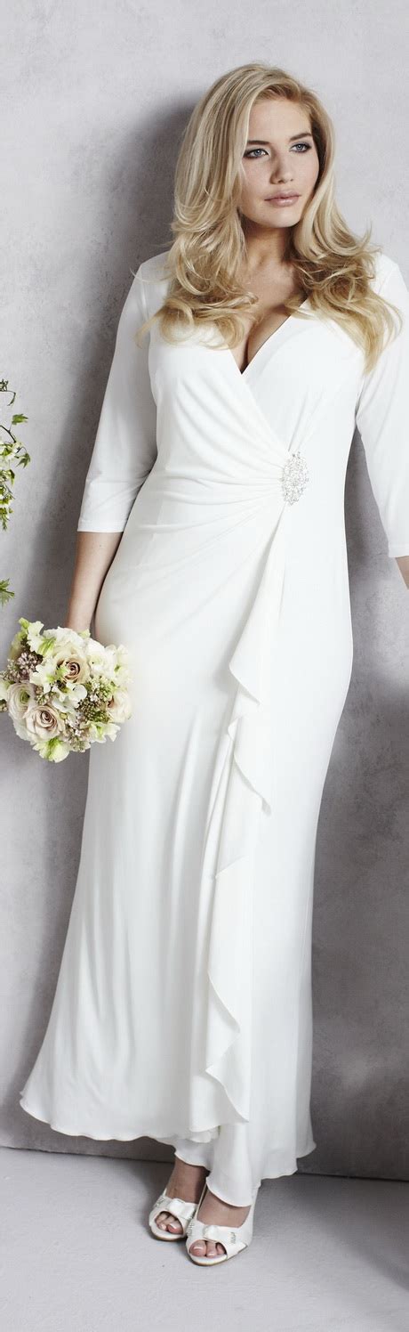 › short, knee, tea length wedding dresses. Bridal dresses for older brides