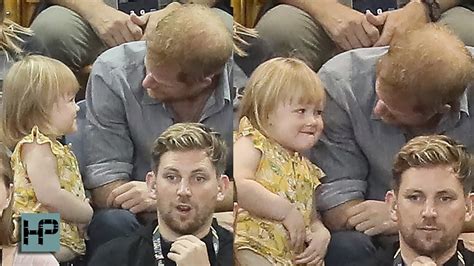 We are all delighted by the happy news of. CUTENESS OVERLOAD WITH PRINCE HARRY & THIS LITTLE GIRL - YouTube