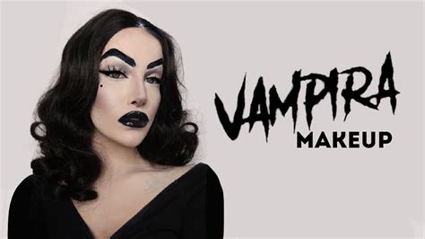 Vampira Halloween Makeup Youtube